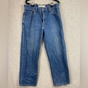 Vtg Levi’s 550 relaxed fit 33x30 100% cotton cut date 1989 tapered leg mid rise